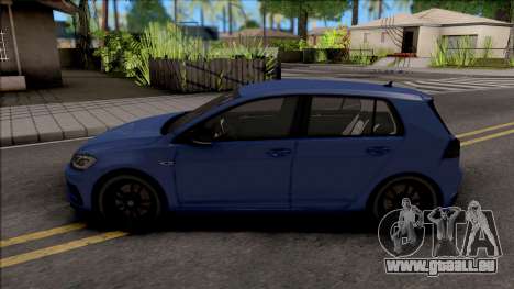 Volkswagen Golf 7 Blue pour GTA San Andreas