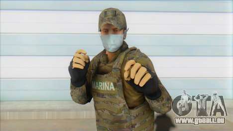 Soldado De Marina Con Cubre-bocas pour GTA San Andreas