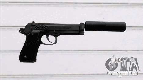 Beretta 92FS Suppressed pour GTA San Andreas