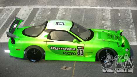 Mazda RX-7 PSI Drift PJ7 pour GTA 4