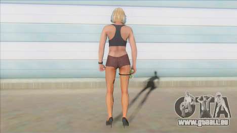 GTA Online Skin Ramdon Female Rubia Stripper für GTA San Andreas