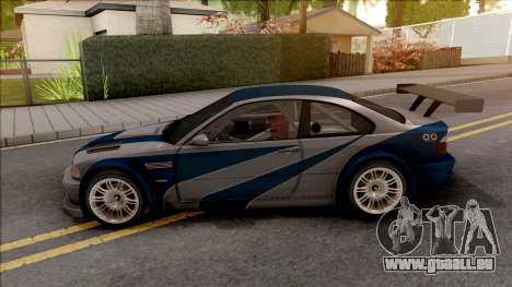 Razor BMW M3 GTR für GTA San Andreas