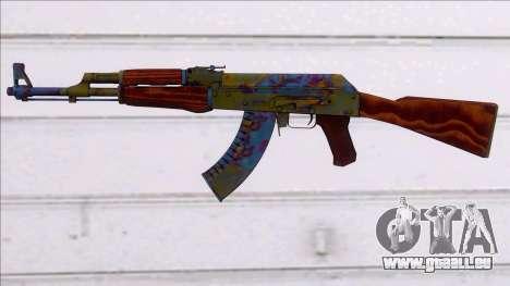 CSGO AK-47 Case Hardened für GTA San Andreas