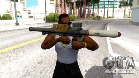 Hawk & Little Homing Launcher Black pour GTA San Andreas