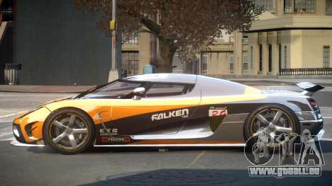 Koenigsegg Agera R Racing L1 pour GTA 4