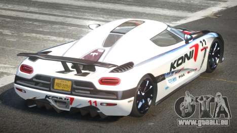 Koenigsegg Agera Racing L1 pour GTA 4