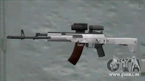 AK-12 White With Scope pour GTA San Andreas