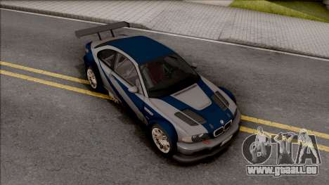 Razor BMW M3 GTR pour GTA San Andreas