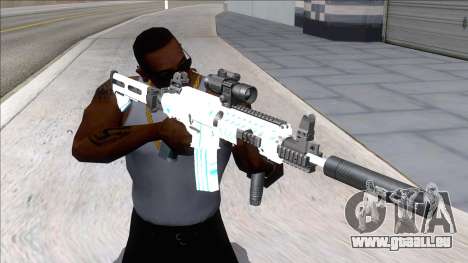 Weapons Pack Blue Evolution (m4) für GTA San Andreas