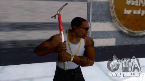 Half Life 2 Beta Weapons Pack Ice Axe für GTA San Andreas