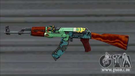CSGO AK-47 Fire Serpent für GTA San Andreas