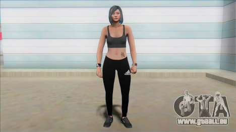 GTA Online Skin Ramdon Female Asian für GTA San Andreas