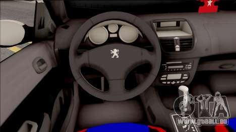 Peugeot 207 Crook für GTA San Andreas