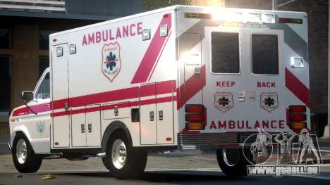 Ford E150 Ambulance pour GTA 4