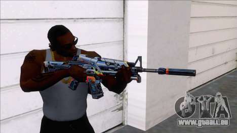 M4A1 Hero für GTA San Andreas