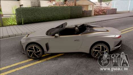 Bentley Mulliner Bacalar 2021 für GTA San Andreas