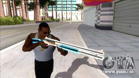 Weapons Pack Blue Evolution (chromegun) pour GTA San Andreas