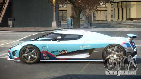 Koenigsegg Agera R Racing L8 pour GTA 4