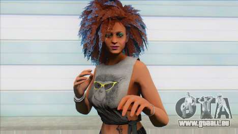 GTA Online Skin Ramdon Female Big Afro 1 für GTA San Andreas