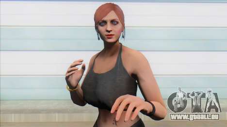 GTA Online Skin Ramdon Female Afther 3 V1 pour GTA San Andreas