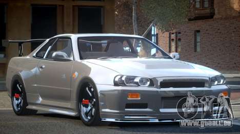 Nissan Skyline R34 BS Drift pour GTA 4