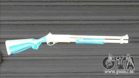 Weapons Pack Blue Evolution (chromegun) für GTA San Andreas