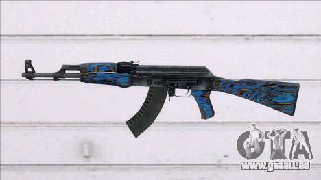 CSGO AK-47 Blue Laminate für GTA San Andreas