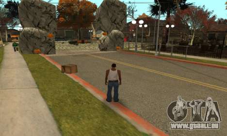 Finale de la rue Halloween Mod Grove pour GTA San Andreas