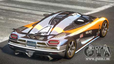 Koenigsegg Agera R Racing L1 pour GTA 4