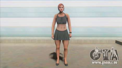 GTA Online Skin Ramdon Female Afther 3 V1 pour GTA San Andreas