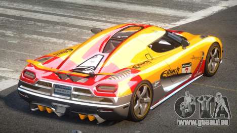 Koenigsegg Agera R Racing L6 für GTA 4