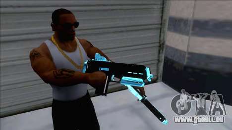 Weapons Pack Blue Evolution (microuzi) pour GTA San Andreas