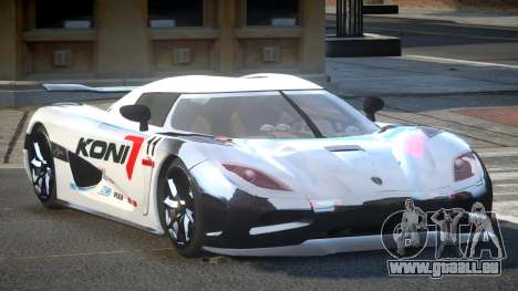 Koenigsegg Agera Racing L1 pour GTA 4