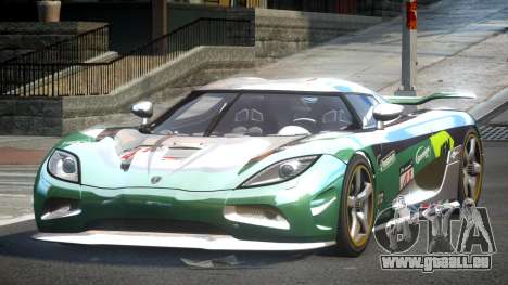 Koenigsegg Agera R Racing L2 pour GTA 4