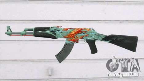 CSGO AK-47 Aquamarine Revenge pour GTA San Andreas