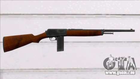 Screaming Steel Winchester M1907 für GTA San Andreas