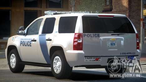 Chevrolet Tahoe GMT900 2007 Homeland Security pour GTA 4