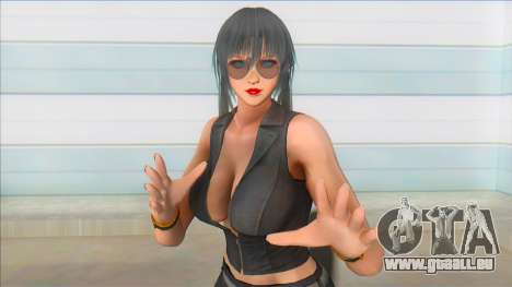 SODC7 Misa Asagi Short Leather Suit V2 pour GTA San Andreas