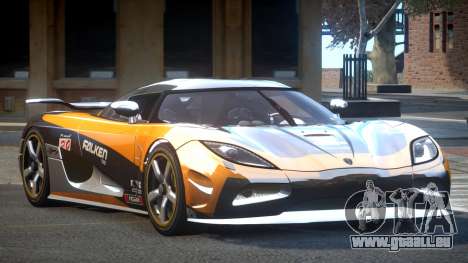 Koenigsegg Agera R Racing L1 pour GTA 4