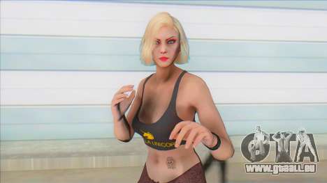 GTA Online Skin Ramdon Female Rubia Stripper pour GTA San Andreas