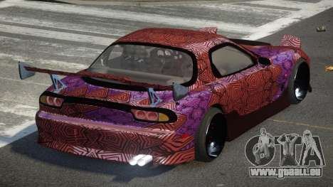 Mazda RX-7 PSI Drift PJ3 pour GTA 4