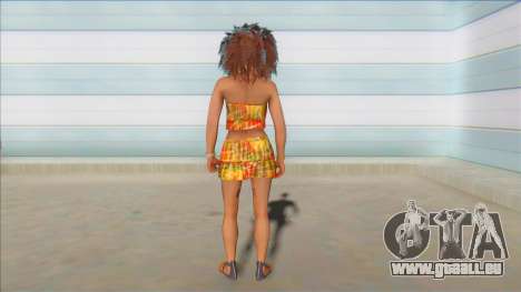 GTA Online Female Big Afro Dress V1 für GTA San Andreas