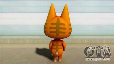 Animal Crossing Nude Cat Skin V4 pour GTA San Andreas