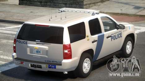 Chevrolet Tahoe GMT900 2007 Homeland Security pour GTA 4