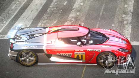 Koenigsegg Agera R Racing L10 für GTA 4
