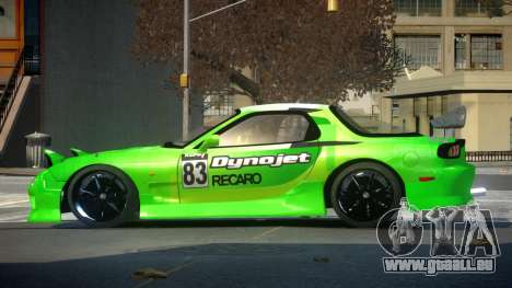 Mazda RX-7 PSI Drift PJ7 pour GTA 4