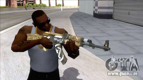 CSGO AK-47 Wasteland Rebel pour GTA San Andreas
