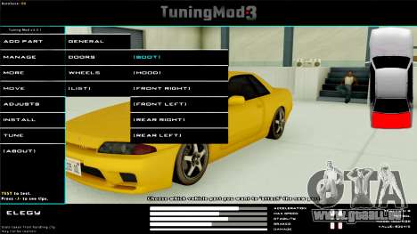 Tuning Mod v3.0.1 für GTA San Andreas