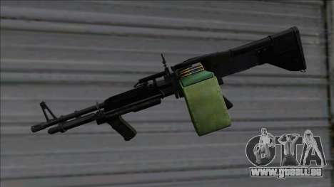 M60E4 Minigun für GTA San Andreas
