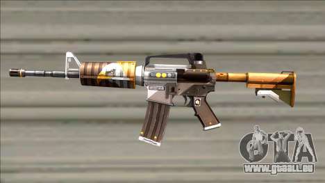 M4A1 Assault Rifle Skin 3 pour GTA San Andreas